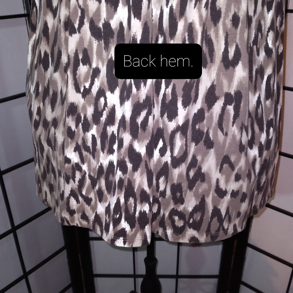 2A. Ann Taylor [Est. 1954] Leopard Print Dress - Picture 12 of 14